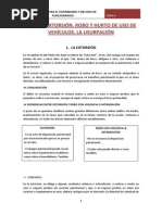 EXTORSIÓN ROBO Y HURTO