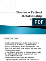 Doctor - Patient Relationship