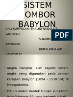 Sistem Nombor Babylon