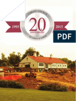 20th Anniversary Newsletter 