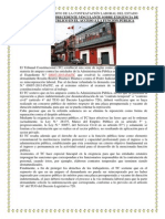 TC Establece Precedente Vinculante Sobre Exigencia de Concurso Público en El Acceso A La Función Pública