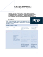 Uso de La Guía de Introducción A La Metodología