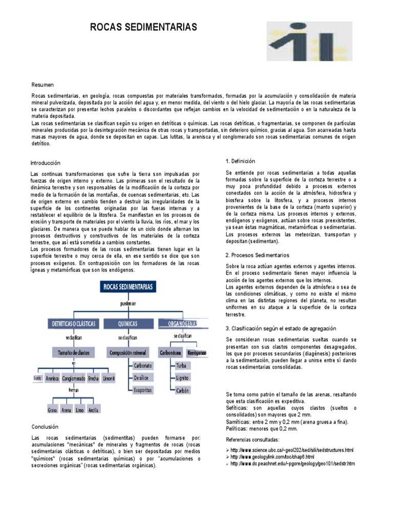 Lamina Rocas Sedimentarias | PDF | Roca sedimentaria | Roca (geología)