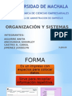 Formas y Funciones de Organizar Una Empresa