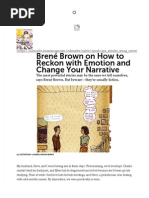 Brené Brown On How To Reckon With Emotion and Change Your Narrative