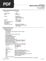 Hexane Safety Data Sheet