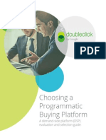 Choosing Programmatic Platform