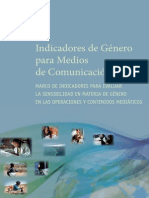 Indicadores de Género Para Medios de Comunicación