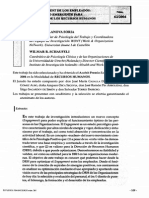 El Engagement de Los Empleados - Un Reto Emergente para La Dirección de Los Recursos Humanos