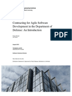 Contracting for Agile Software Development in the Department of Defense