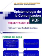 Presentación Del Curso 2015 - Epistecomunicación