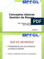 Conceptos Gestión de Riesgo