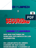 Punto 8. Seguridad, Orden y Limpieza