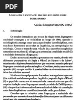 Linguagem e Sociedade