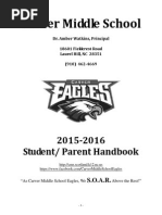 2015-2016 carver student- parent handbook