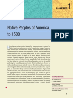 Native Peoples of America, To 1500: Chapter Outline