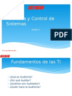 Auditoría y Control de Sistemas-Semana 1-Sesión 1