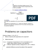 Capacitance and Charge Relationship