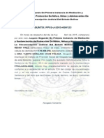 DILIGENCIA DE SENTENCIA divorcio proteccion paez.doc