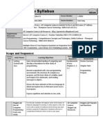 Ap Computer Science Syllabus 2015-16