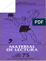 César Moro,Los Surrealistas Franceses, Material de Lectura 75 UNAM