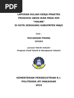 Download LAPORAN KKP PENGOLAHAN ABON IKAN GABUS by Wulandani Priana SN275093850 doc pdf