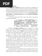 Metodologia e Processo de Usinagem