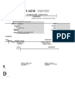 Orientacion Educativa Dos: Planeación Didáctica General