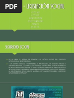 Legislación Social
