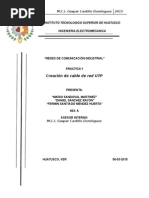 Práctica creación de cable de red