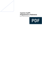 Cypress Cyapi Programmer'S Reference