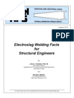Electroslag Welding Facts For Structural Engineers