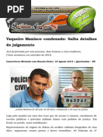 Vaqueiro Maníaco Condenado Saíba Detalhes Do Julgamento