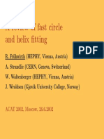 Circle Fitting Algorithm