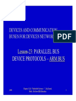 Parallel Bus Device Protocols - Arm Bus: Lesson - 23