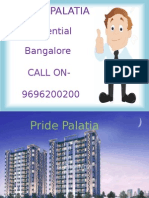 Pride Palatia Hennur Road, Bangalore 