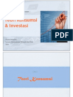 Teori Konsumsi PDF