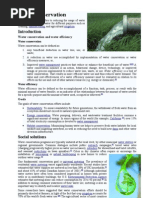 Download Water Conservation by akhileshmoney SN27513173 doc pdf