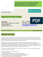 Global Sodium Tetraborate Pentahydrate Industry 2015 Market Research Report