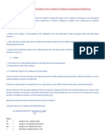 Work Instruction For Testing Mass of Zinc Coating of Continuous Galvanized Sheets/Coils