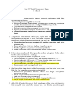 Soal CBT Blok 19 Neurosensory Organ