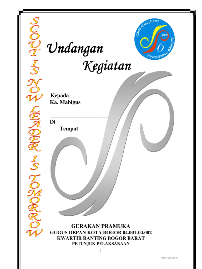 93 Koleksi Contoh Surat Undangan Untuk Alumni Pramuka Gratis Terbaru