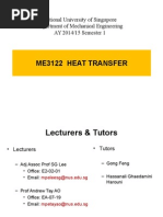 ME3122 - Conduction Notes 2014