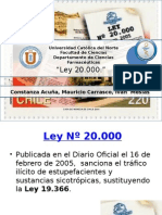 Ley 20000 Chile