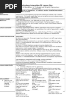 Download 5E Lesson Plan Order of Operations Chelle Daniels by Kalaivanan Loganathan SN275145519 doc pdf