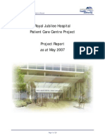 Project Report of a hospital