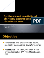 [Chem 211] Synthesis and reactivity of sterically encumbered diazaferrocenes.pptx