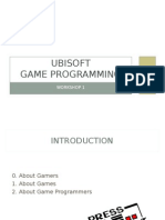 Ubisoft Game Programming: Workshop 1