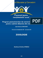 BIOLOGIE ZOOLOGIE Andreea Cristina STAICU PDF