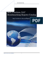 Benchmarking & Research Reports Catalog by Best Practices, LLC (Aug-2015)